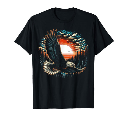 Bald Eagle Forest Animal Wildlife T-Shirt