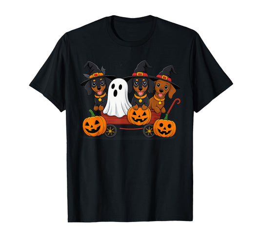 Dachshund Happy Halloweiner Halloween Dogs T-Shirt