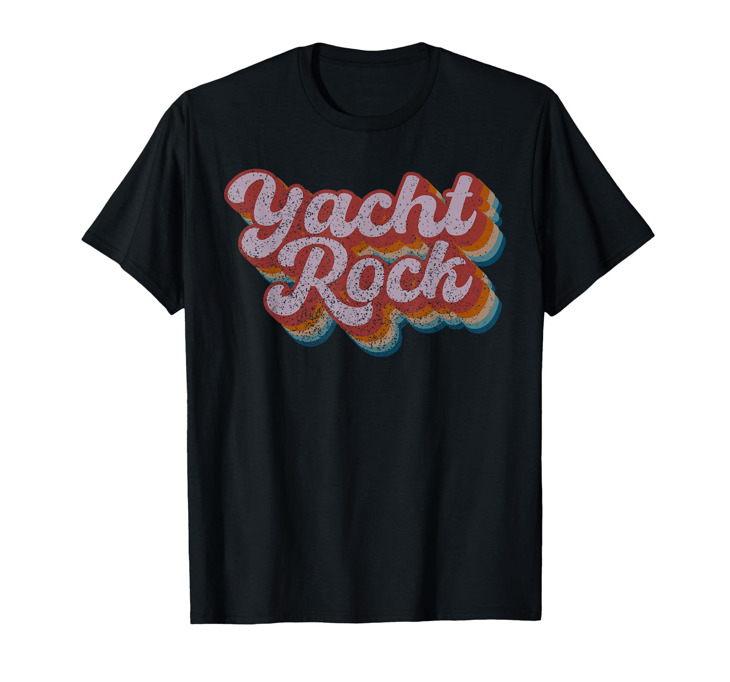 Vintage Fancy Fade Yacht Rock Tee Party Boat Pop Music Lover T-Shirt