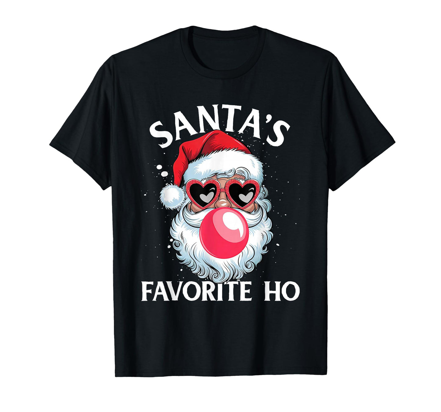 Funny Santas Favorite Ho Christmas Santa Claus Xmas Pajama T-Shirt