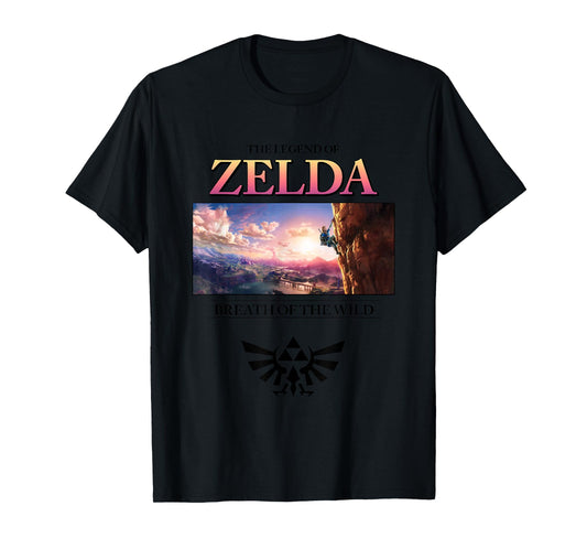 The Legend of Zelda Breath of the Wild Sky Panel T-Shirt