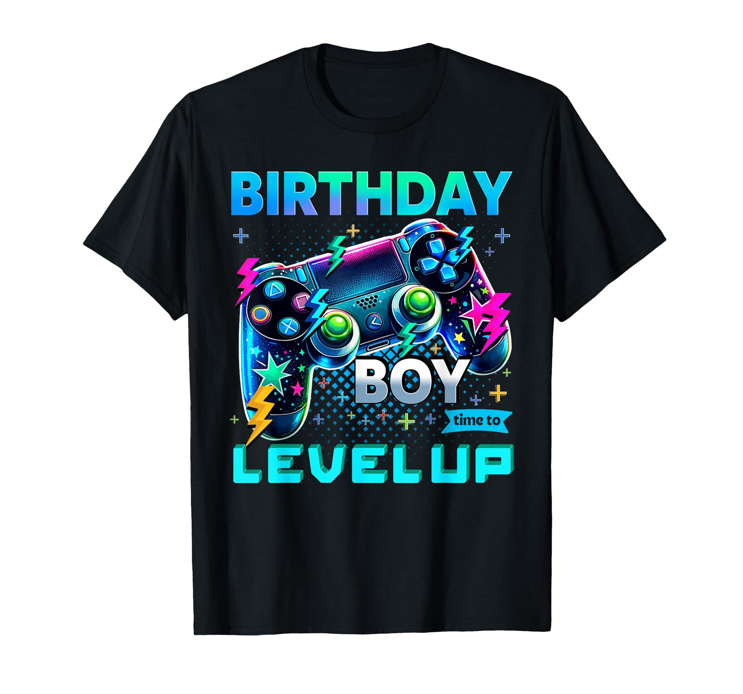 Birthday Boy Time To Level Up Video Game Birthday T-Shirt