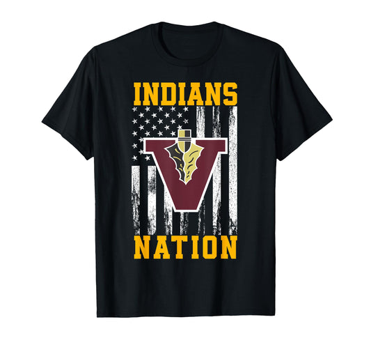 Vidalia Indians Logo Nation HS T-Shirt