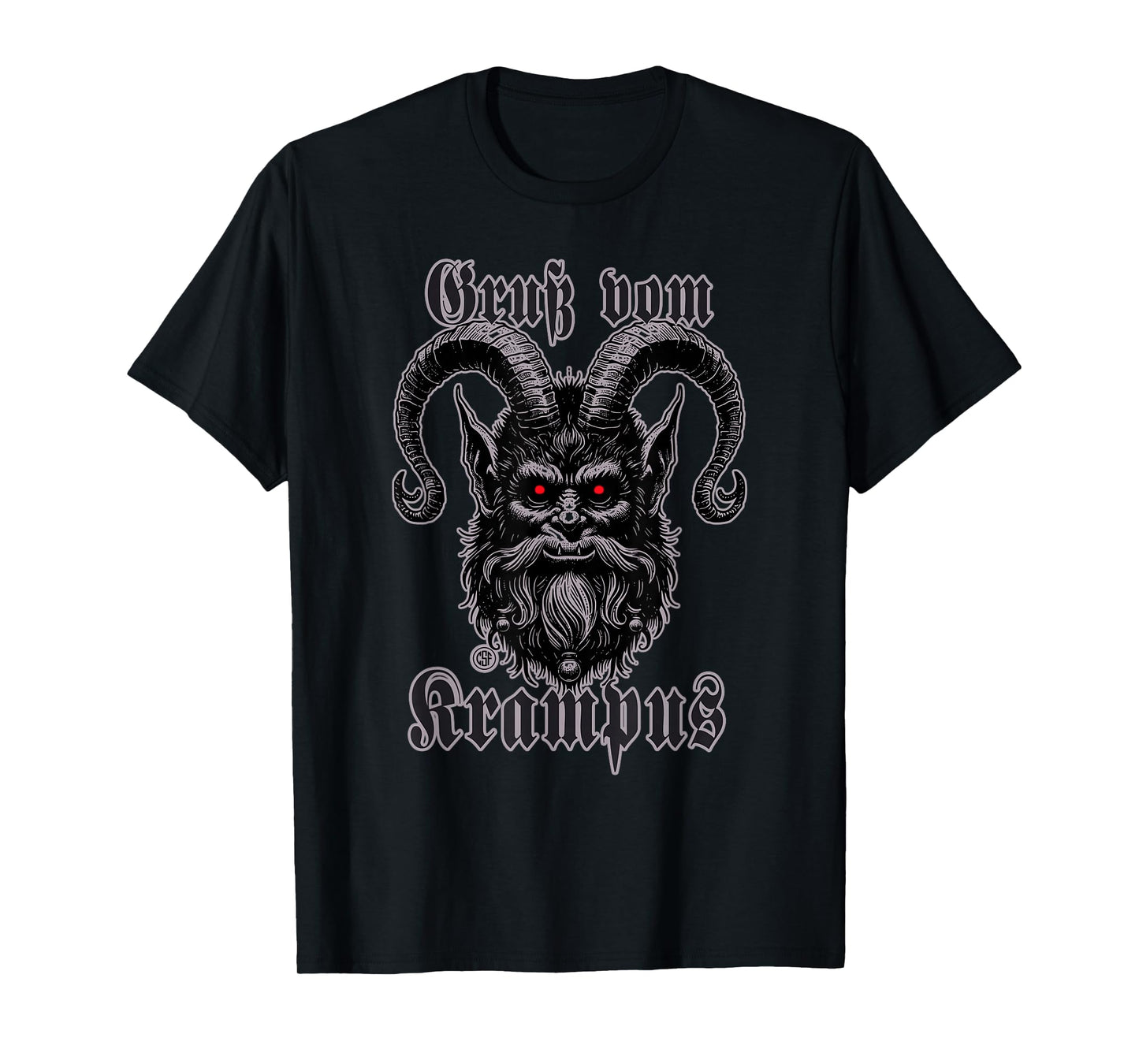 Greeting from Krampus Christmas Legend Figure T-Shirt