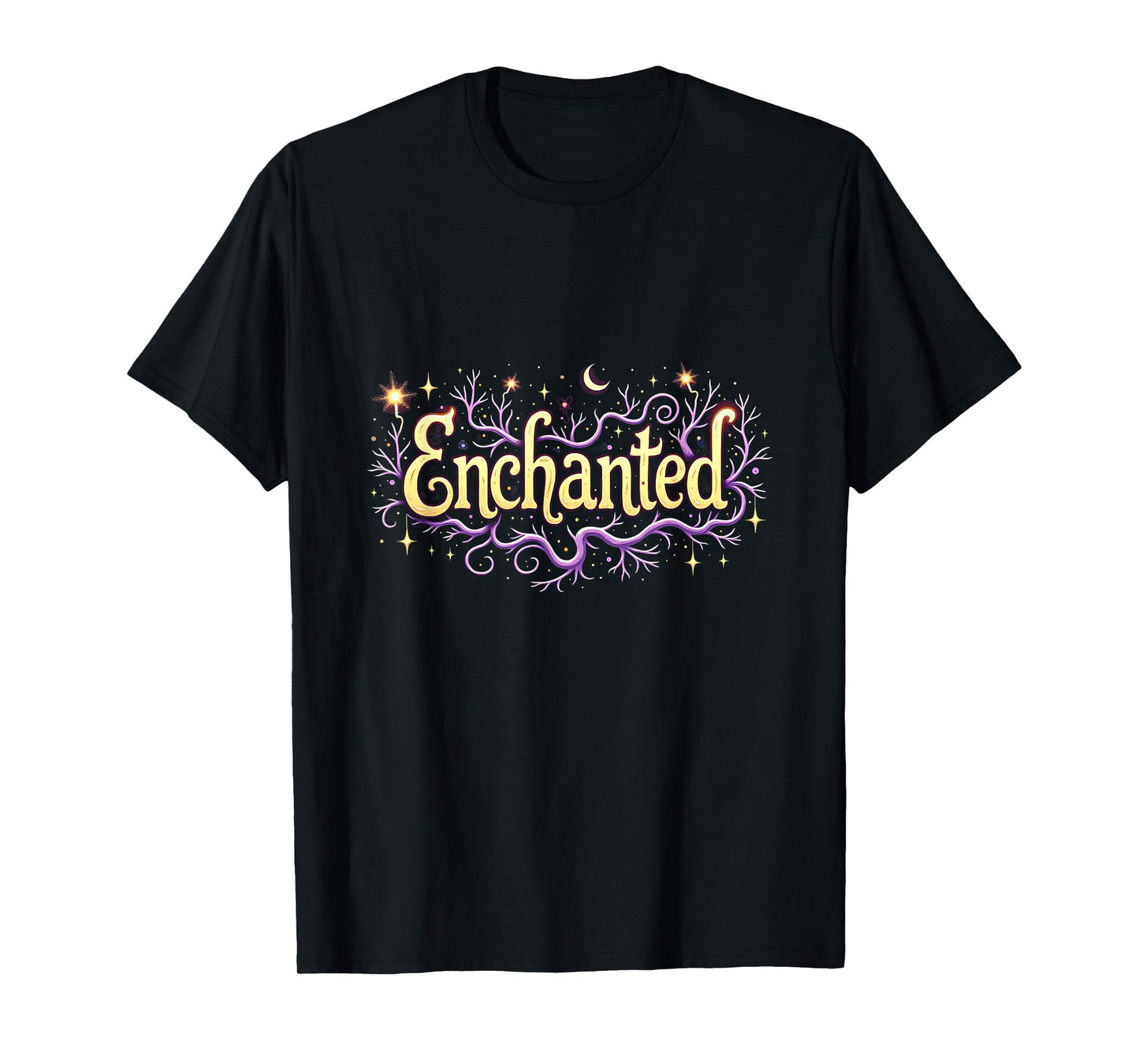 Enchanted Halloween Witches & Magic Spellbinding Art T-Shirt