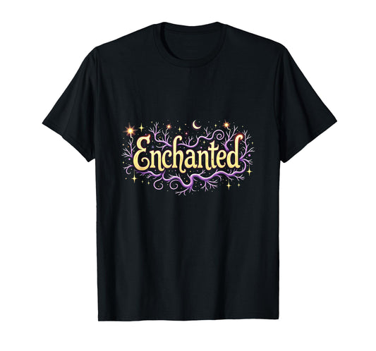 Enchanted Halloween Witches & Magic Spellbinding Art T-Shirt
