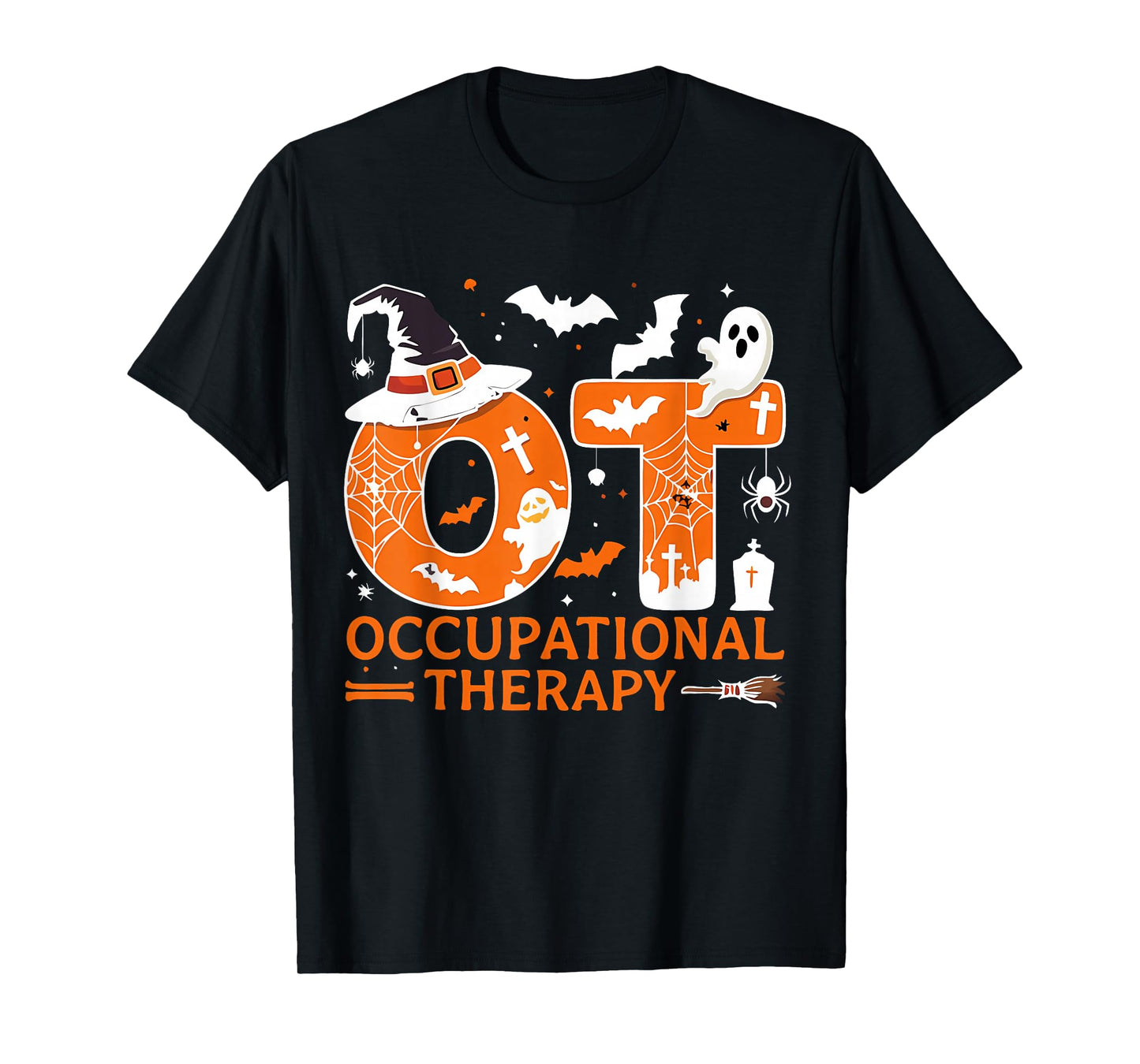 Halloween OT Occupational Therapy Special Education Teacher T-Shirt