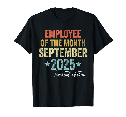 Employee of the Month September 2025 Vintage T-Shirt