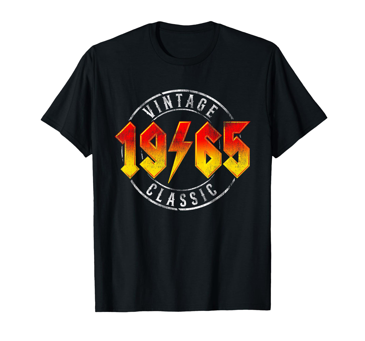 Vintage 1965 Classic Rock Legend 60 Year Old 60th Birthday T-Shirt