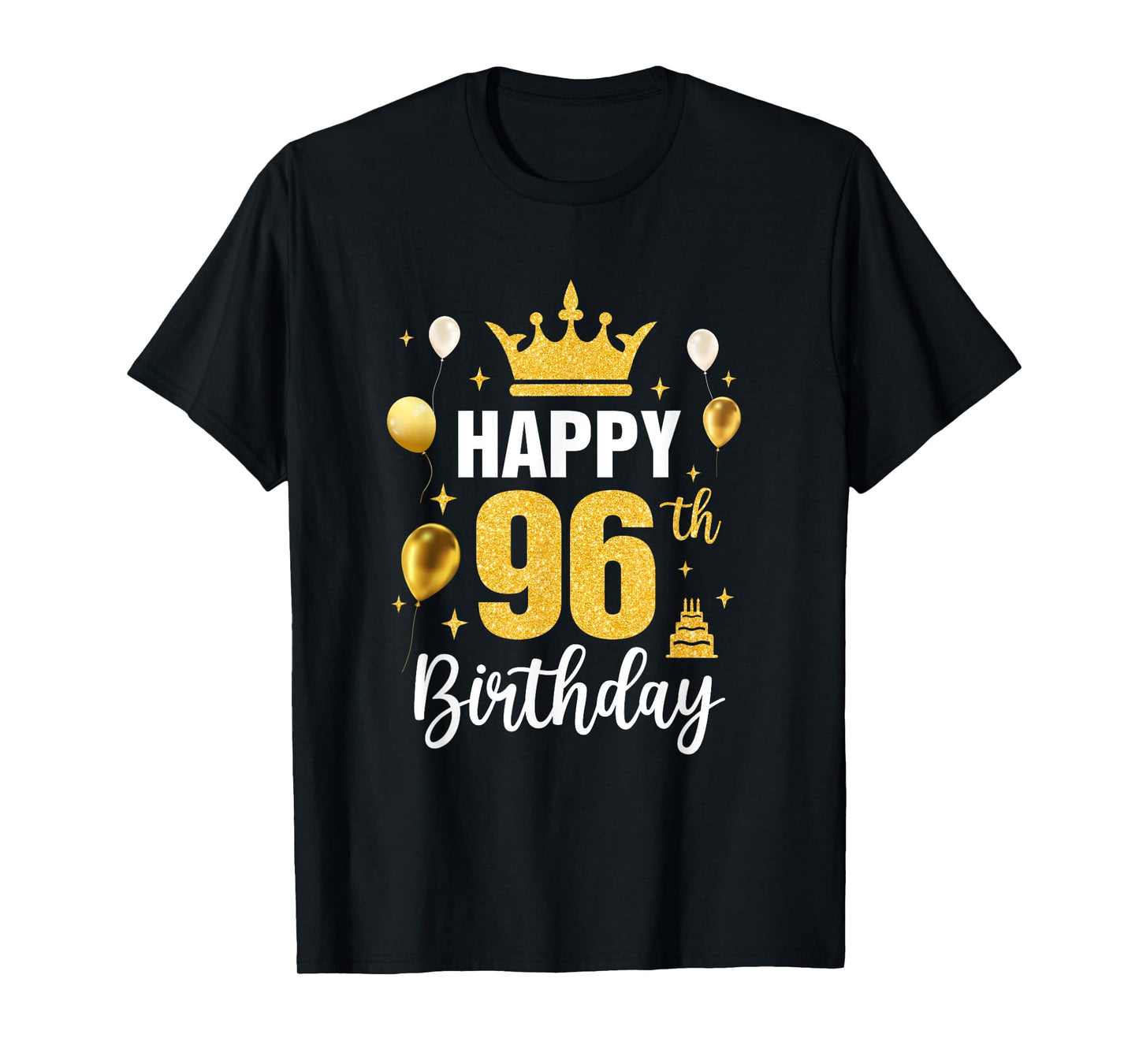 Happy 96Th Birthday Idea For 96 Years Old Man And Woman T-Shirt