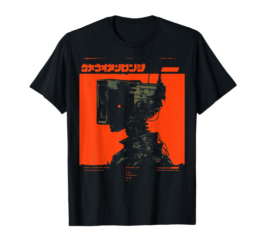 Futuristic Techwear Japanese Cyberpunk Harajuku Horror Punk T-Shirt