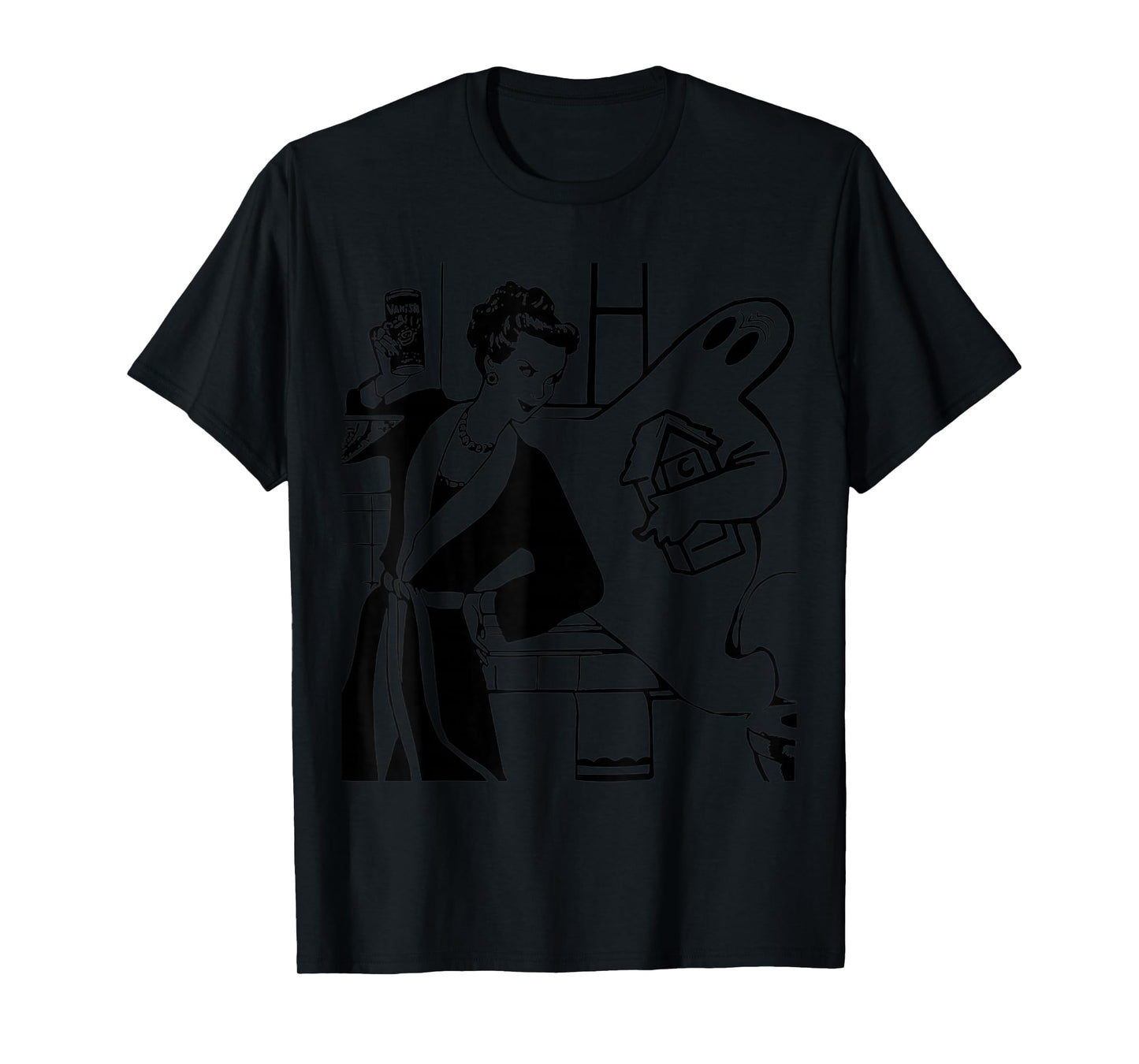 Cute Spooky Halloween Ghost Scary Boo T-Shirt