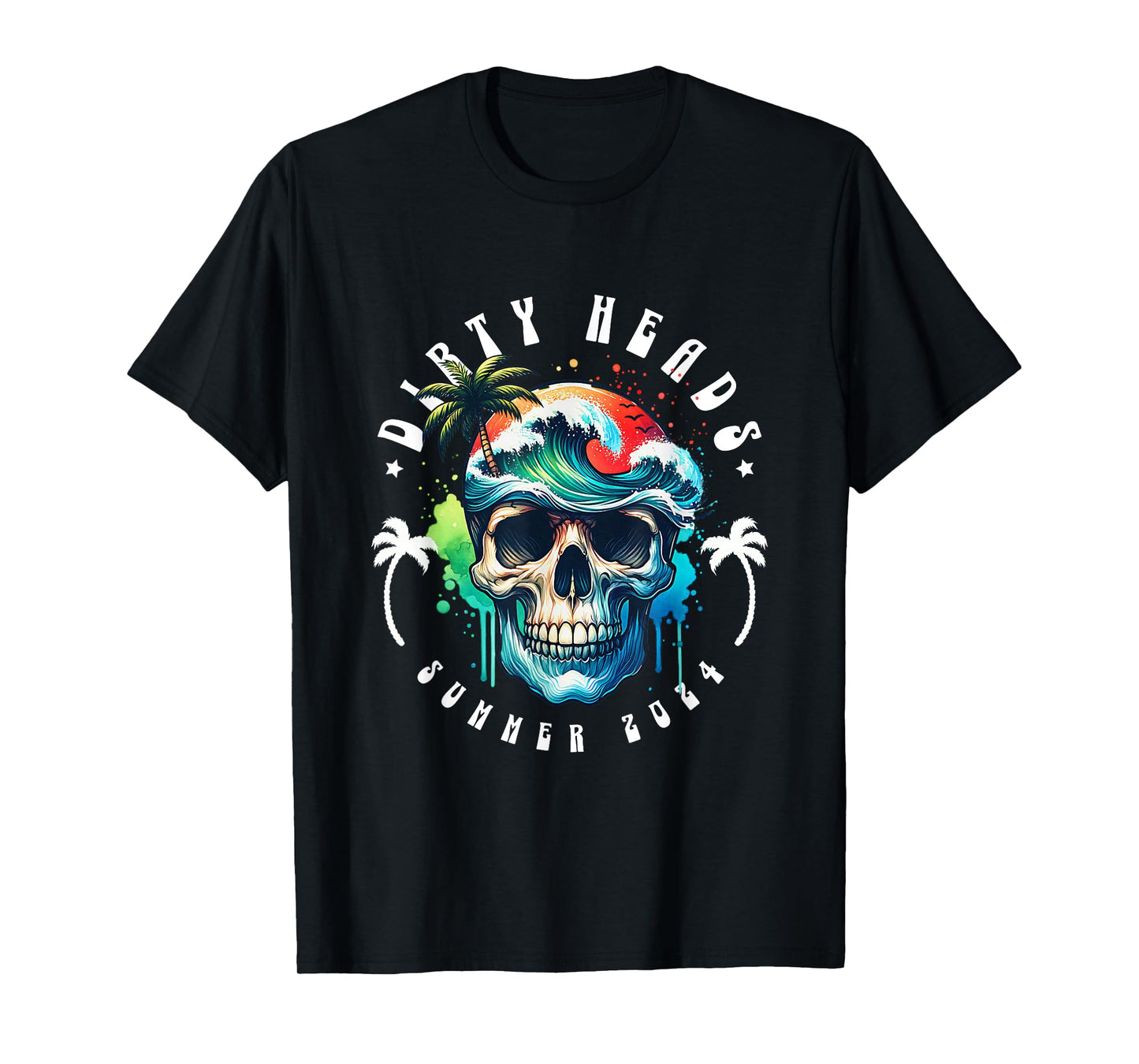 Dirty Heads Summer 2024 Beach T-Shirt