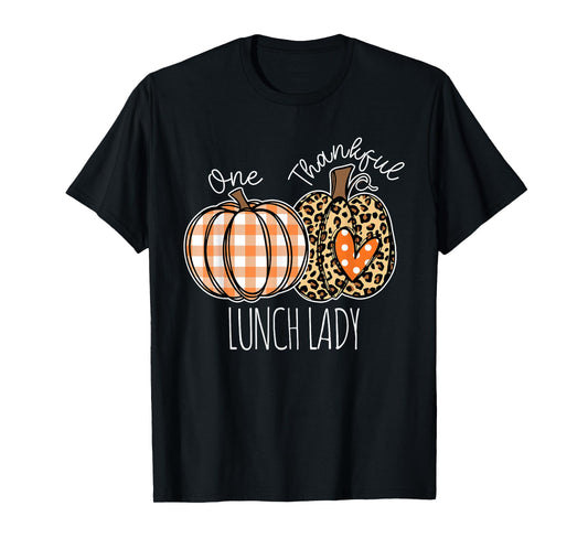 Lunch Lady Cafeteria Thanksgiving T-Shirt