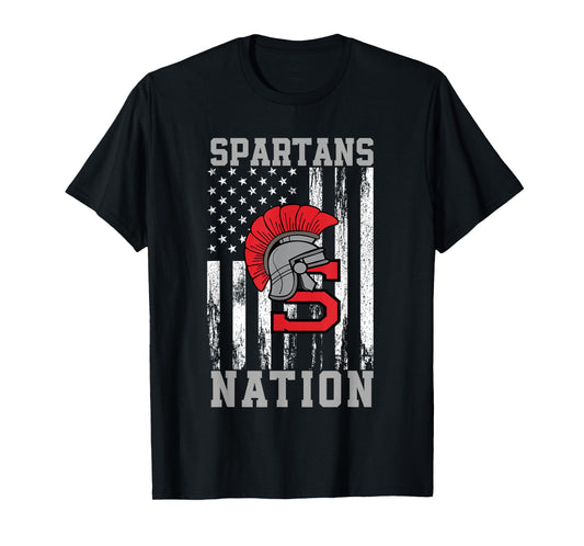 Springfield Spartans Logo Nation HS T-Shirt