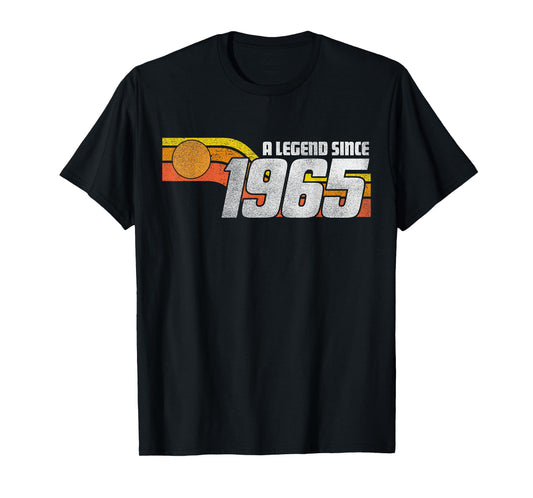 1965 60th Birthday Men Women Retro 60 Years Old - Vintage T-Shirt