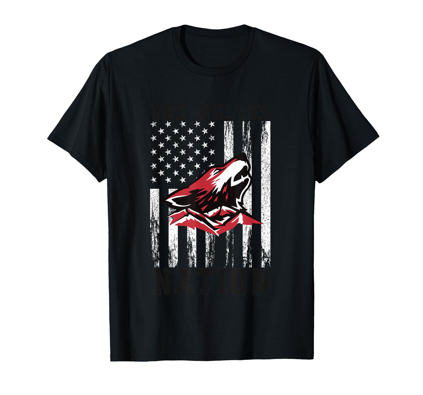 Loveland Red Wolves Logo Nation HS T-Shirt