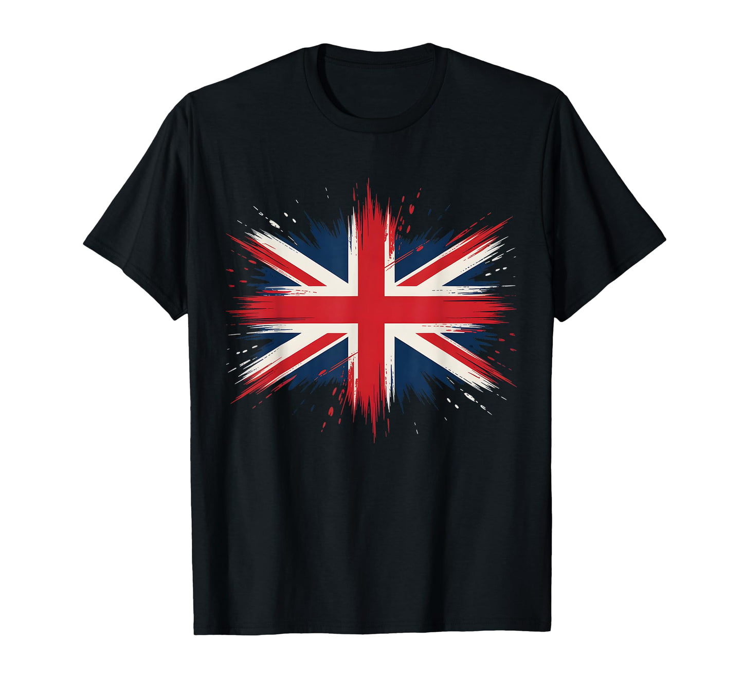 Union Jack Vintage UK Flag British Kids Boys Girls Women Men T-Shirt