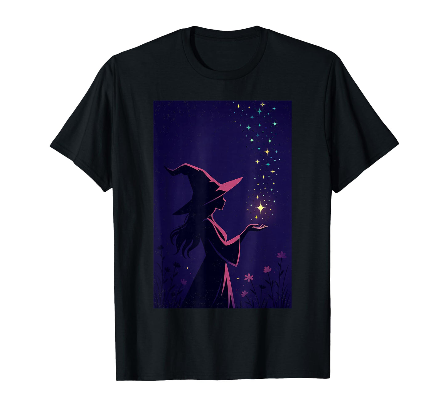 Witch Halloween Cute Occult Witchy Witchcraft Women Girls T-Shirt