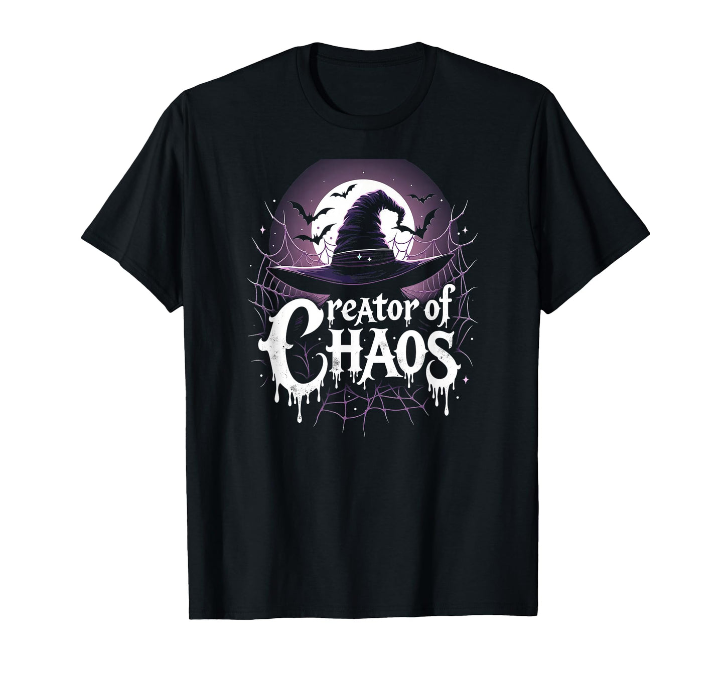 Halloween Role in Life: Creator of Chaos Witch Magic T-Shirt