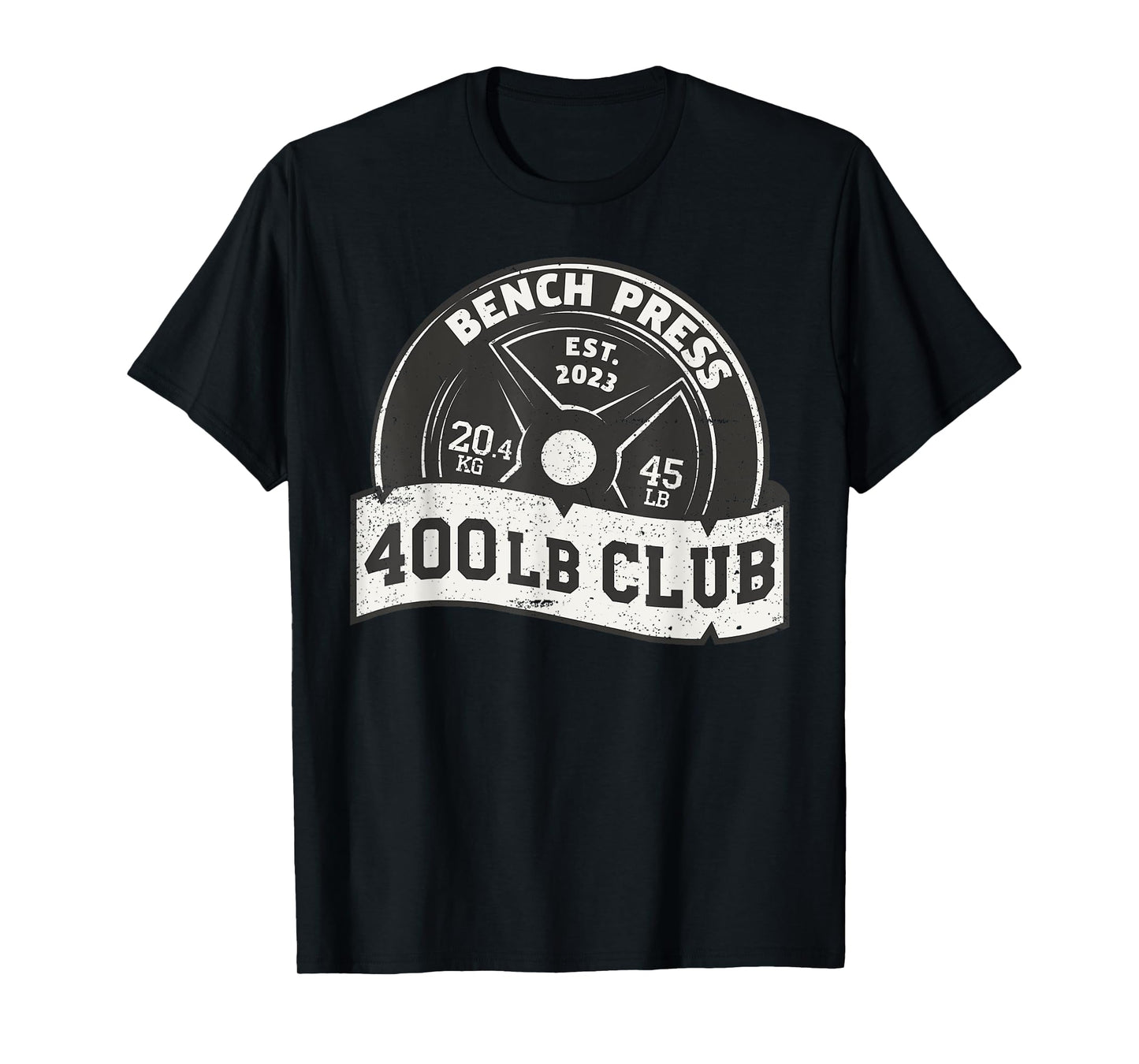 400 Lb Pound Club Bench Press Dead Lift Squat Train Women T-Shirt