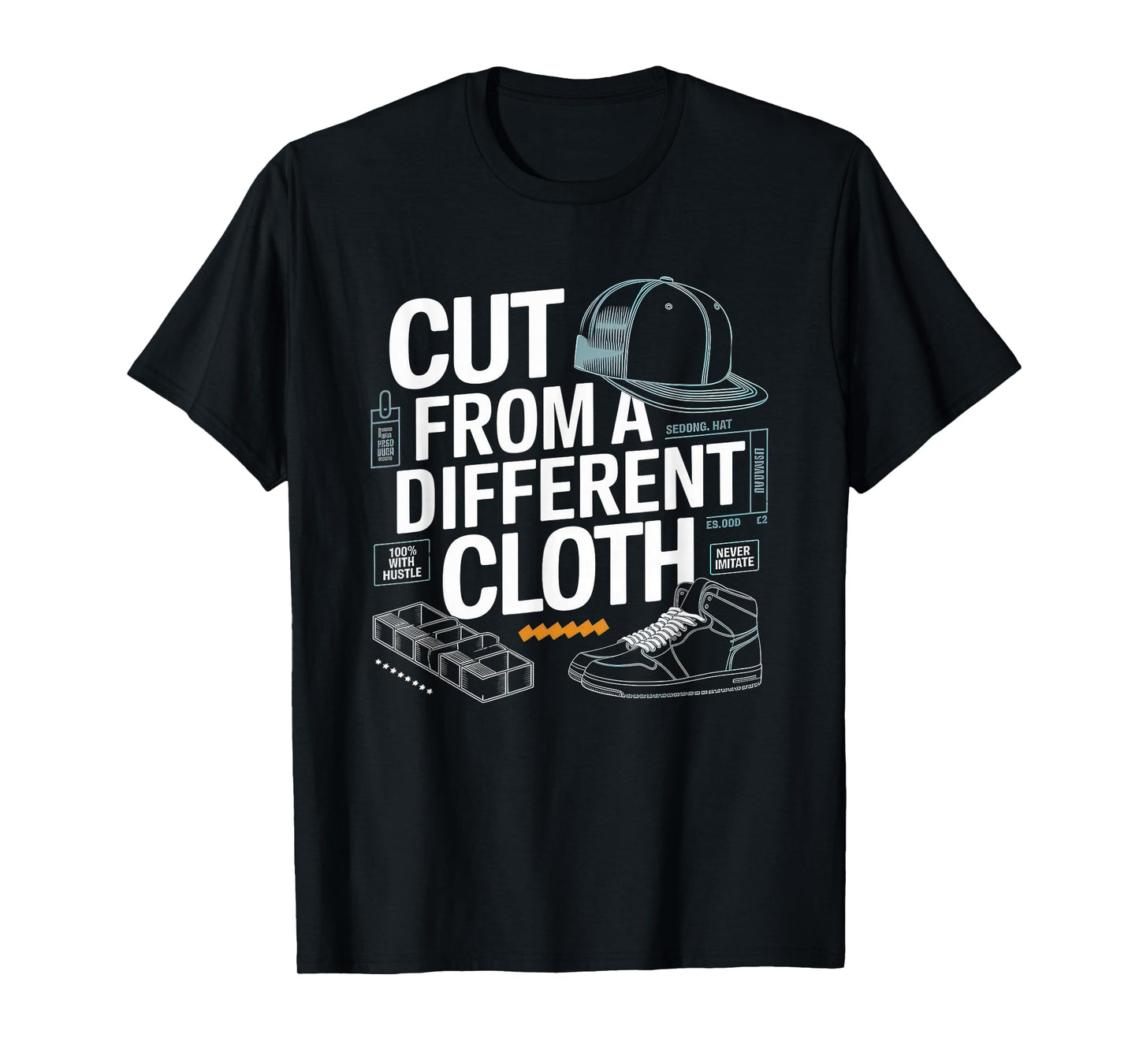 Cut From A Different Cloth Tshirt Men Women Urban Hip Hop T-Shirt