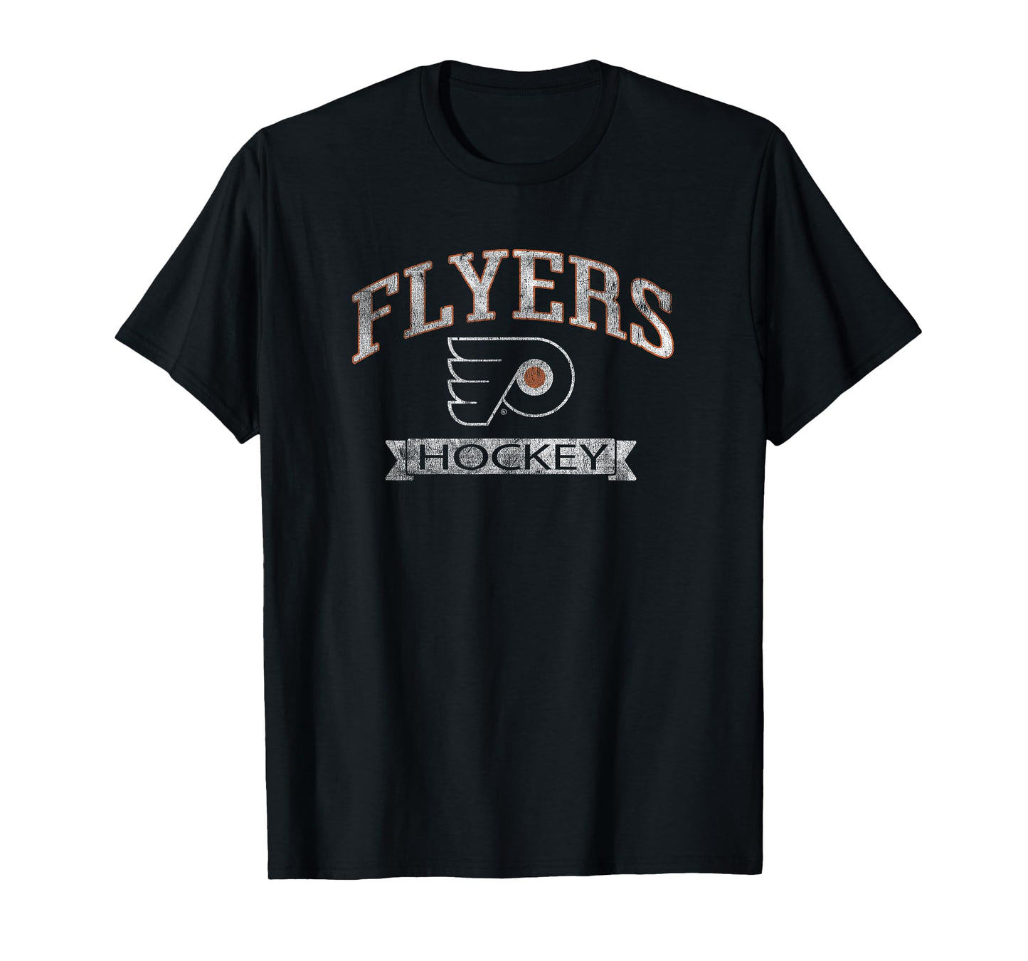 Philadelphia Flyers Vintage Hockey Black Officially Licensed T-Shirt