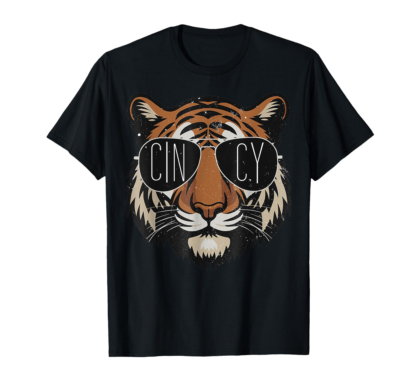 Touchdown American Football Game Day Thanksgiving Tiger T-Shirt