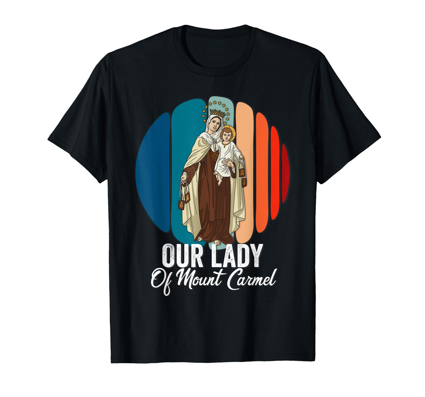 Our Lady of Mount Carmel Marian Catholic T-Shirt
