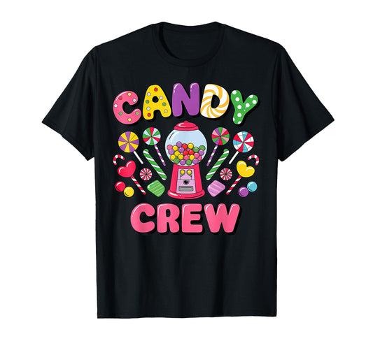 Candy Land Candy Crew Decorations Sweetie Candy Squad cool T-Shirt