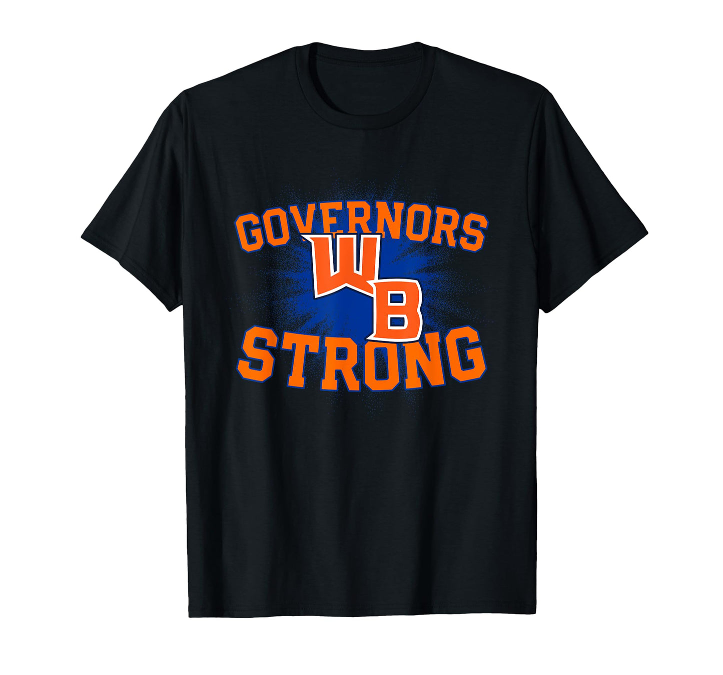 William Blount Governors Logo Strong Flag HS T-Shirt