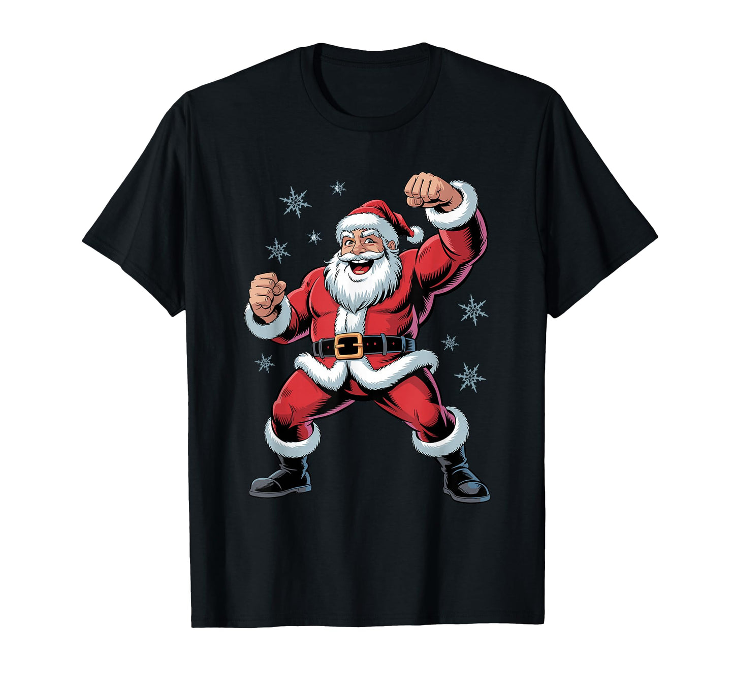 Santa Dancing Funny Dancer Holiday Christmas Xmas Pajama T-Shirt