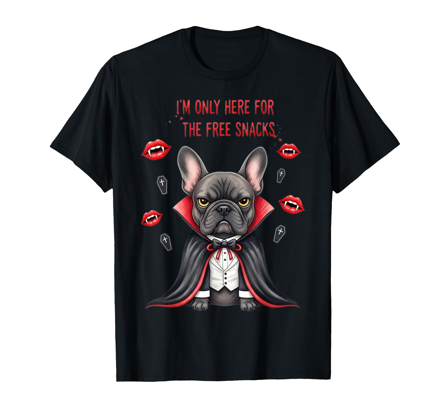 Dog Vampire Halloween Costume Funny Halloween 2025 T-Shirt