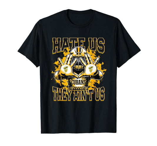 Cuba City Cubans Logo Hate Us Cause They Ain't HS T-Shirt