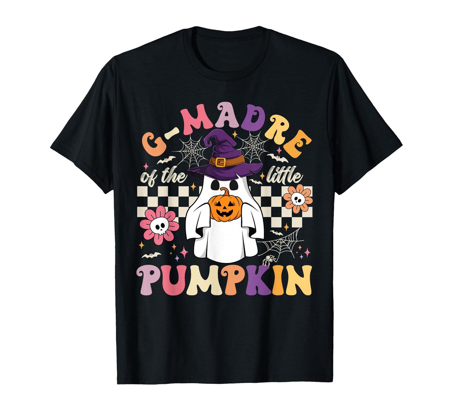 G Madre of The Little Pumpkin Halloween Spooky Ghost T-Shirt