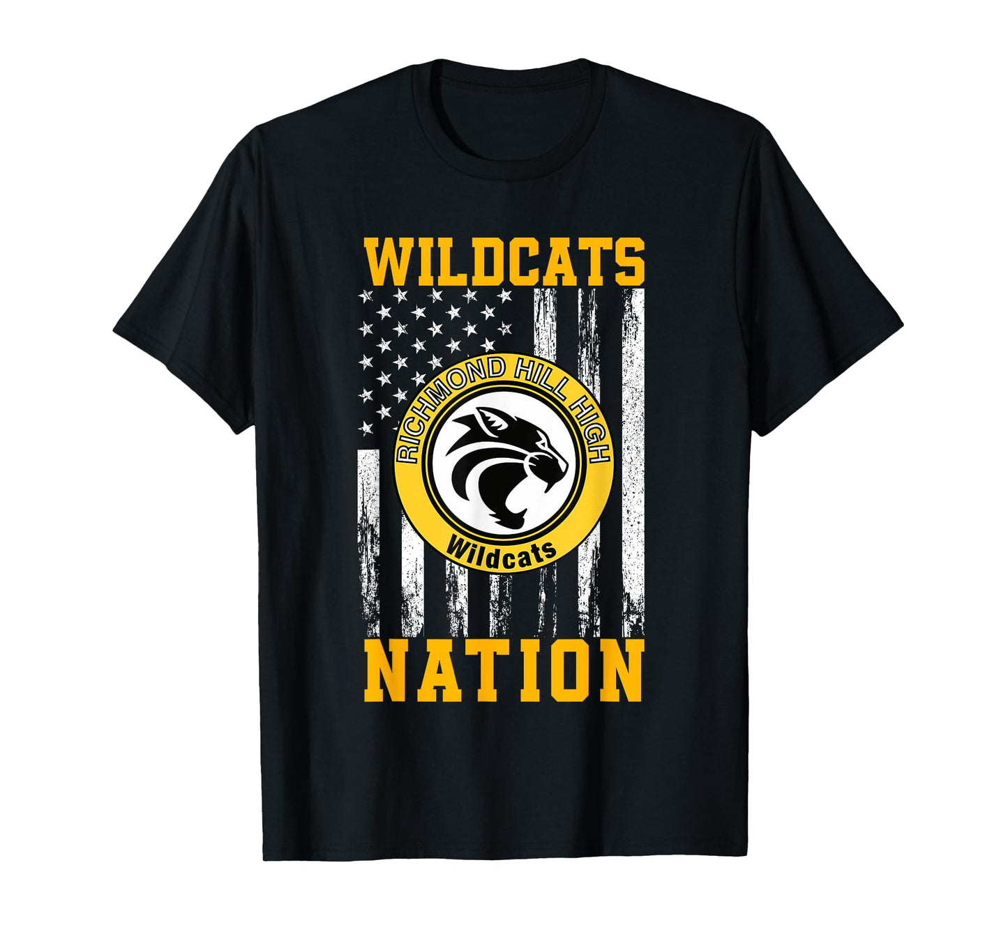 Richmond Hill Wildcats Logo Nation HS T-Shirt