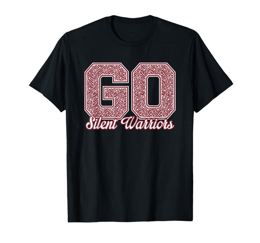 Alabama For The Deaf Silent Warriors GO! School Pride T-Shirt