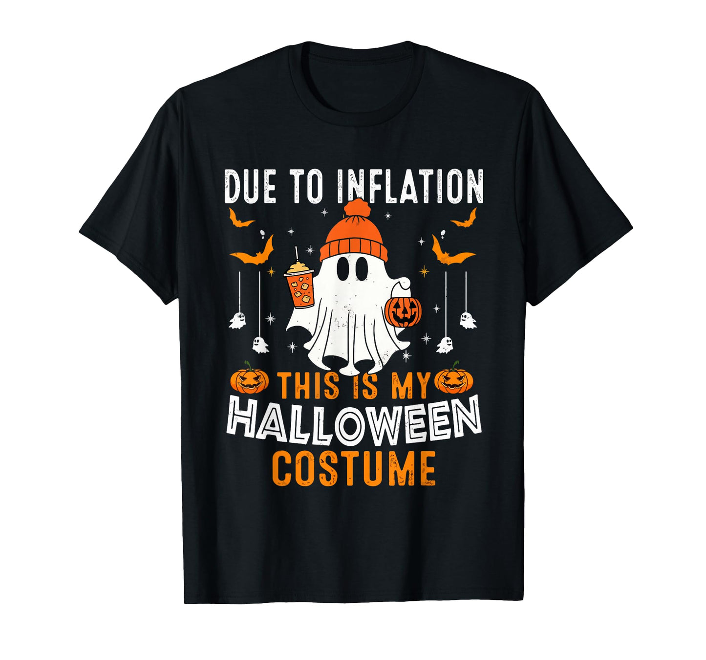 Due to Inflation This Is My Halloween Costume Halloween T-Shirt