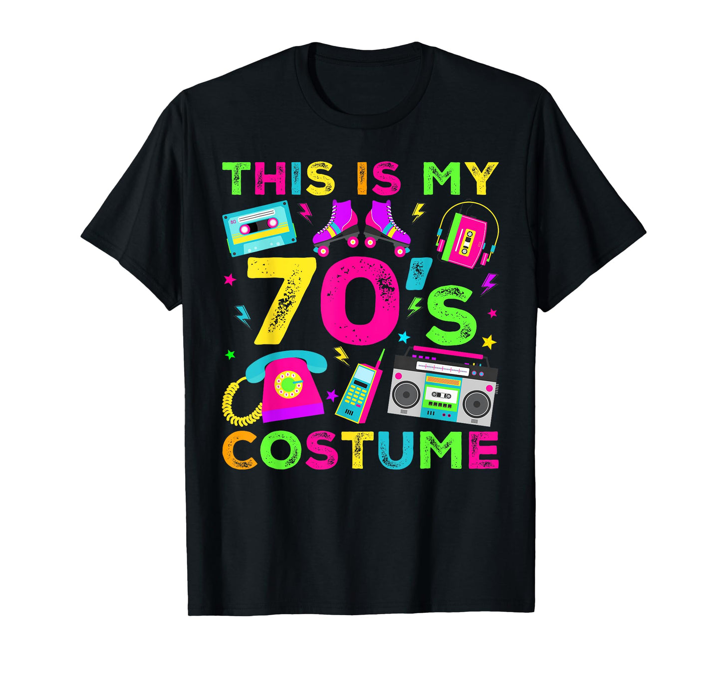 This is my 70's Costume Outfit Seventies Retro Party T-Shirt
