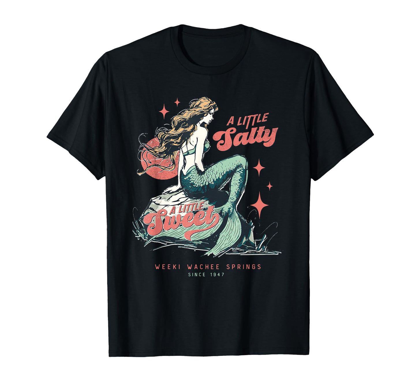 Weeki Wachee Springs – A Little Salty, A Little Sweet Retro T-Shirt