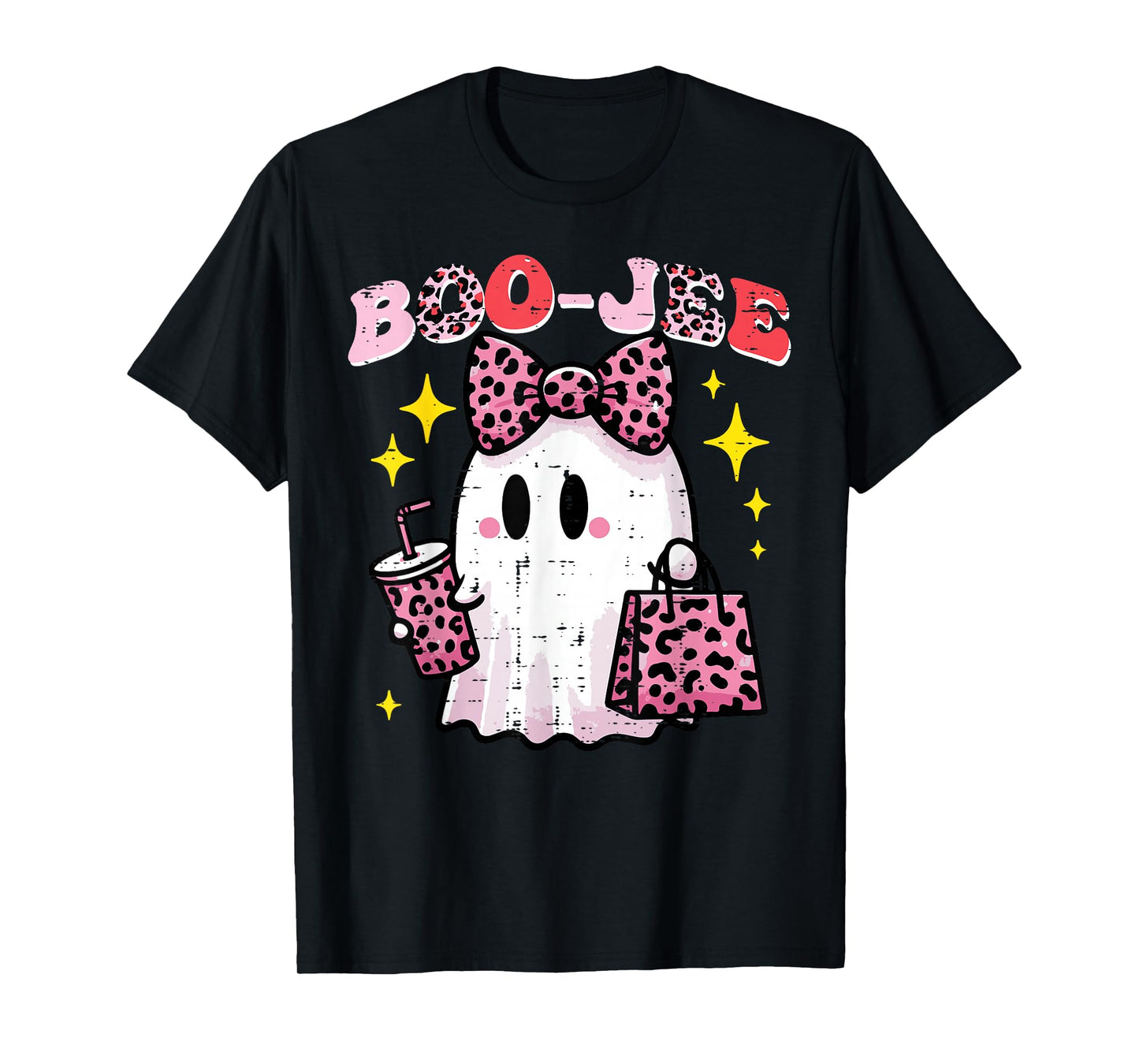 Halloween Ghost Boo JEE Boujee Bougie Costume Women Girl Kid T-Shirt