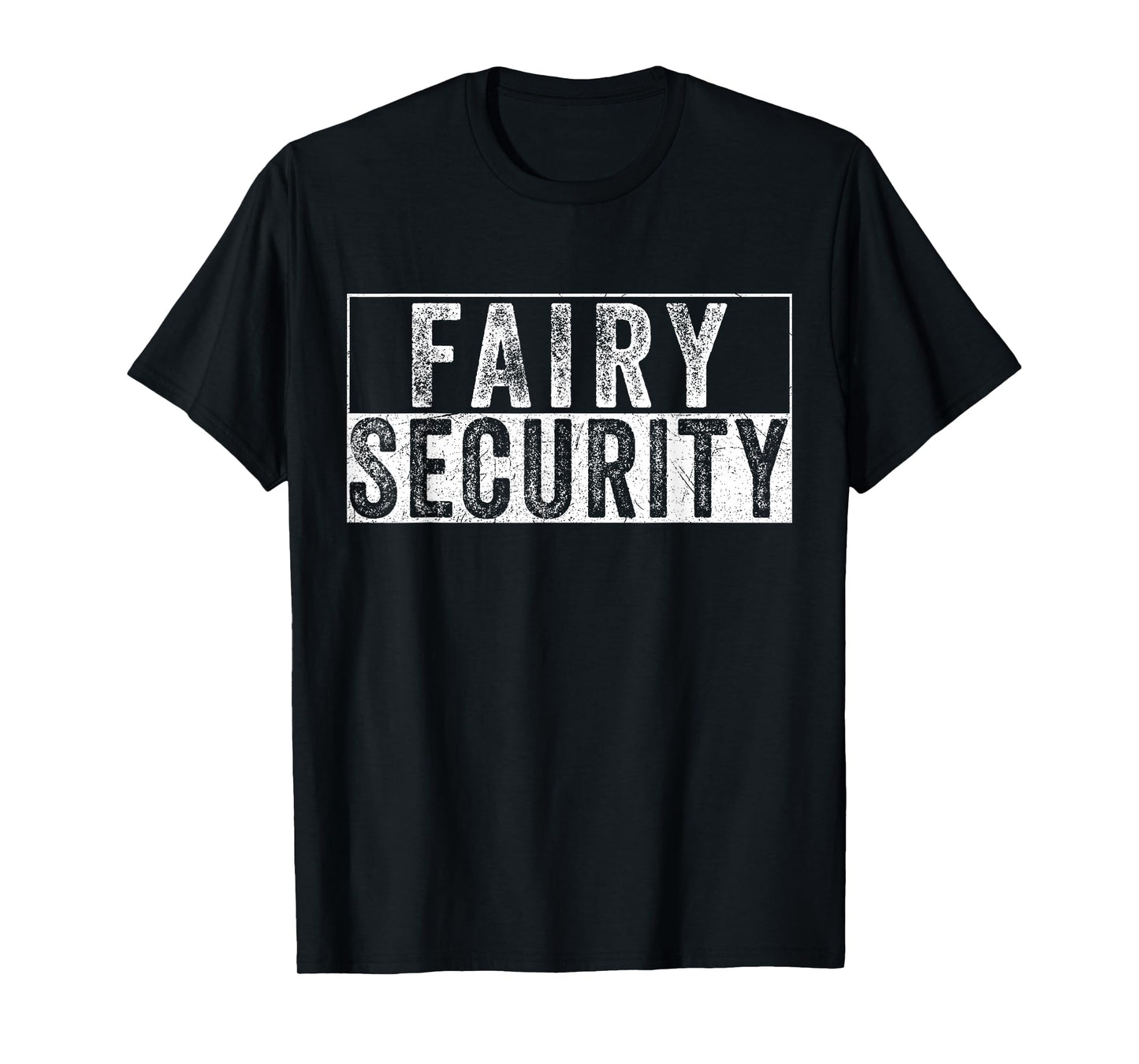 Cool Halloween Costume Vintage Fairy Security T-Shirt