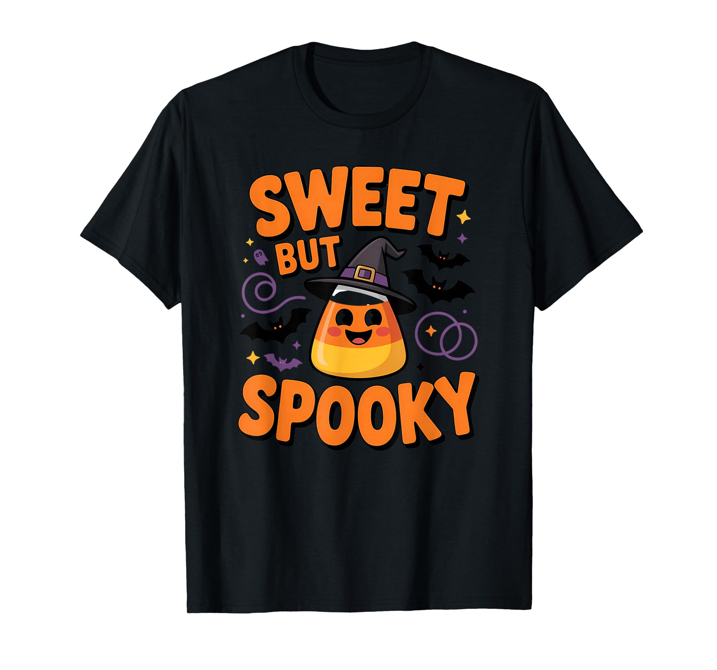 Sweet But Spooky Candy Corn Halloween T-Shirt