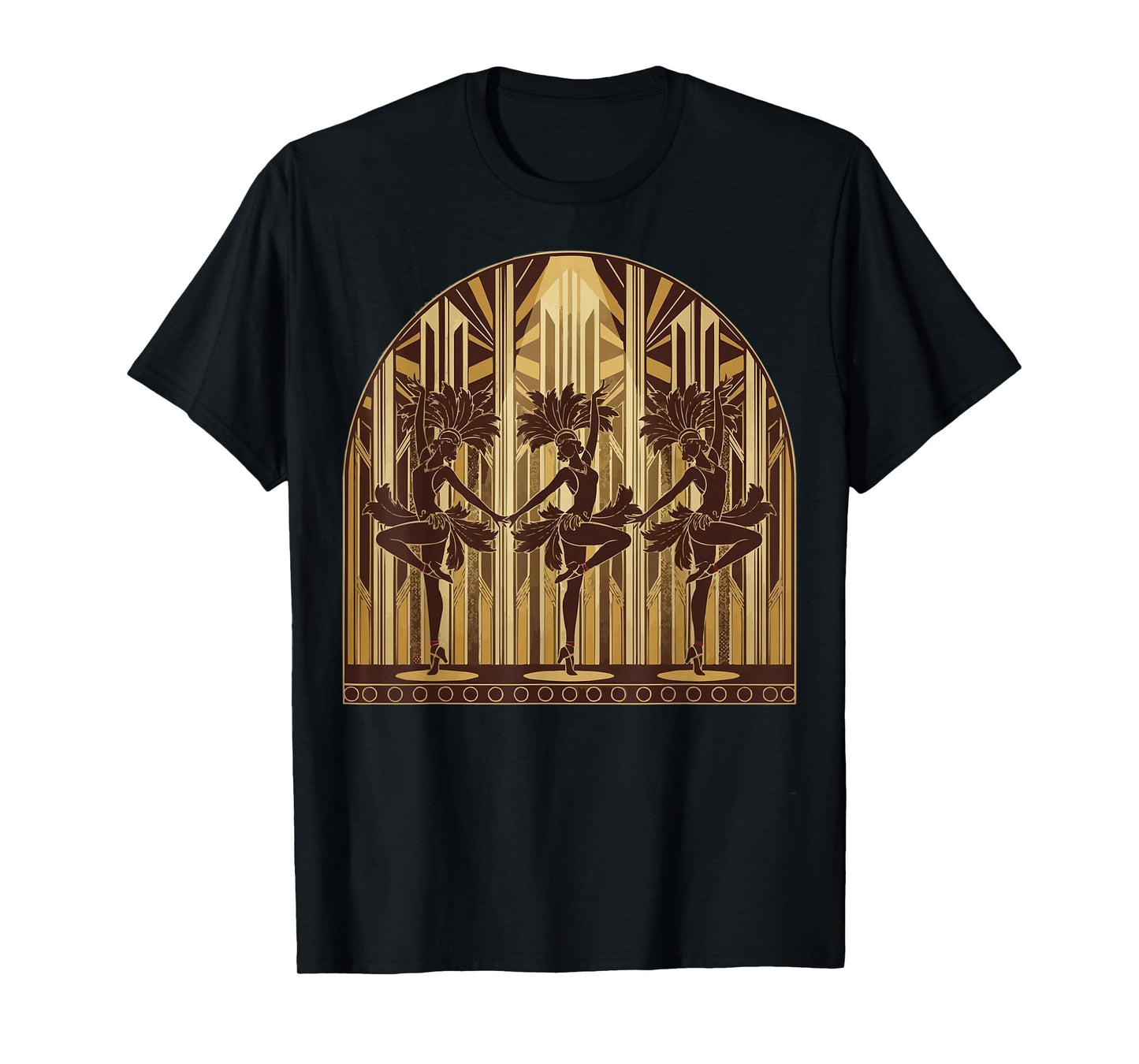 Showgirls Dancing Extravaganza Cabaret Burlesque Vaudeville T-Shirt