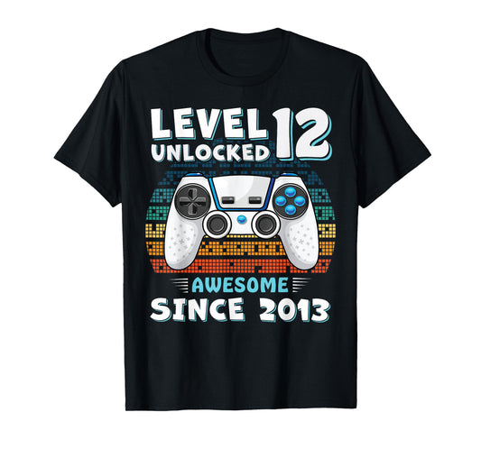 12 Year Old BDay Decorations Son Boy 12yr 2013 12th Birthday T-Shirt