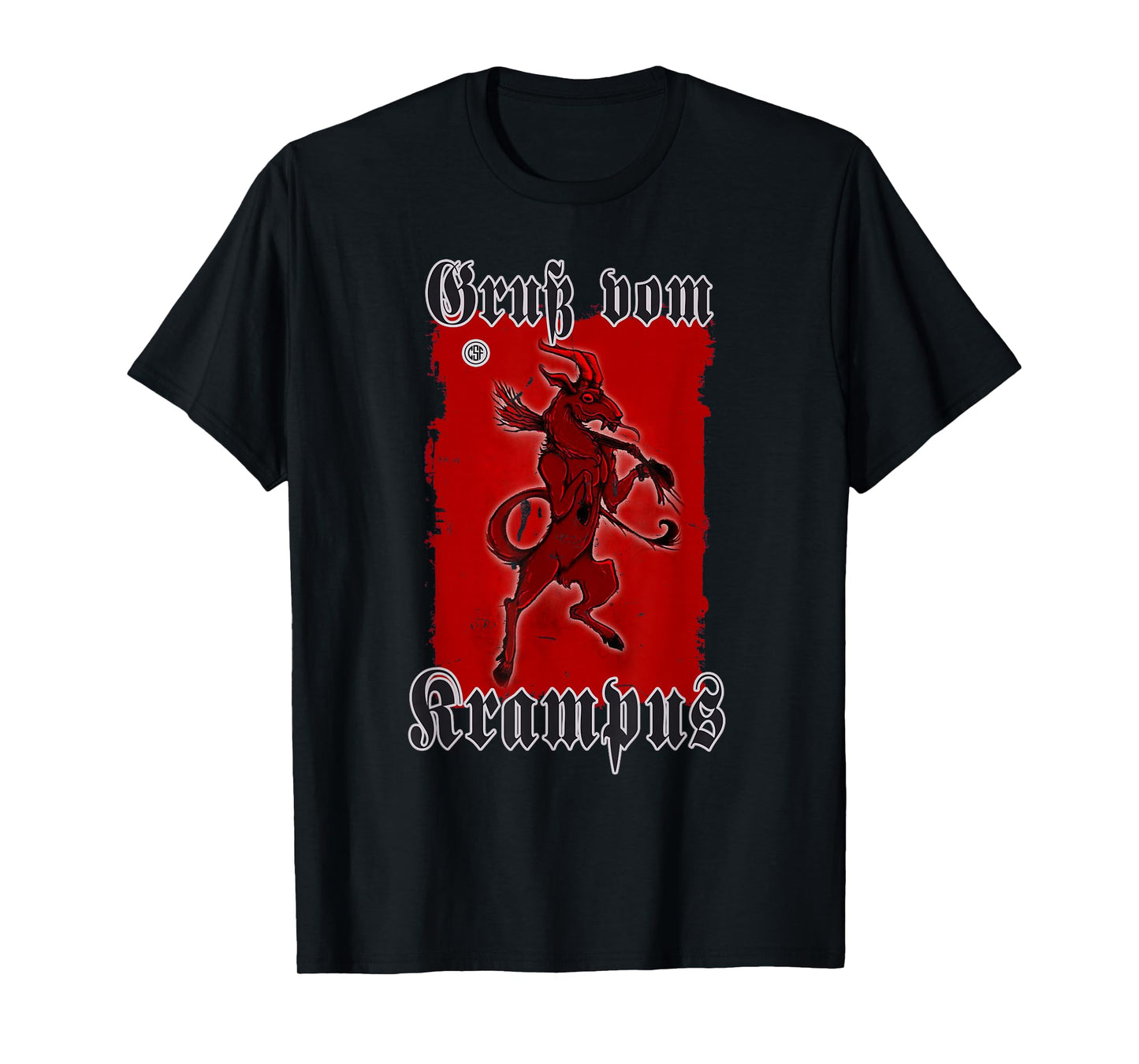 Greeting from Krampus Christmas Legend Figure T-Shirt