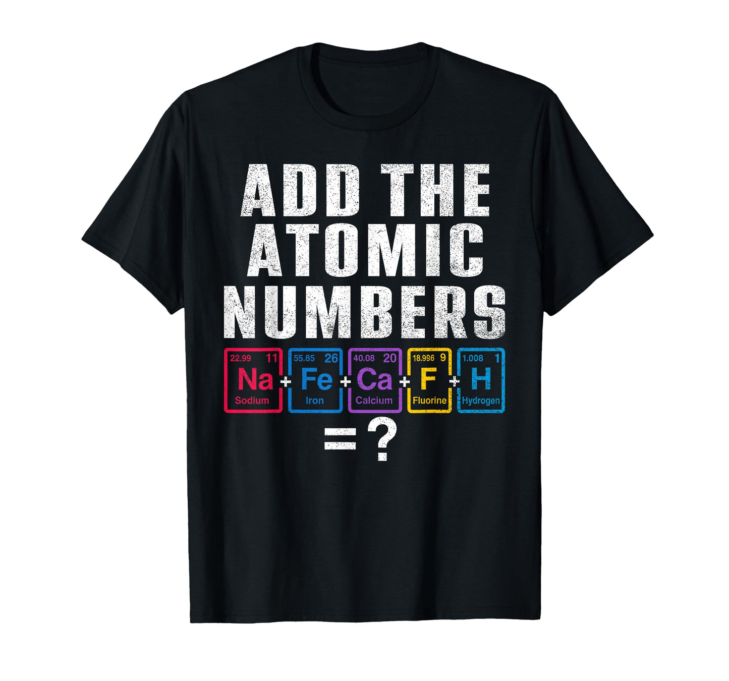 Vintage 67 Six Seven Meme Matching Elements Periodic Table T-Shirt
