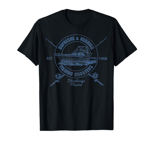 Retro Vintage Dufresne And Redding Fishing Charters Lover T-Shirt