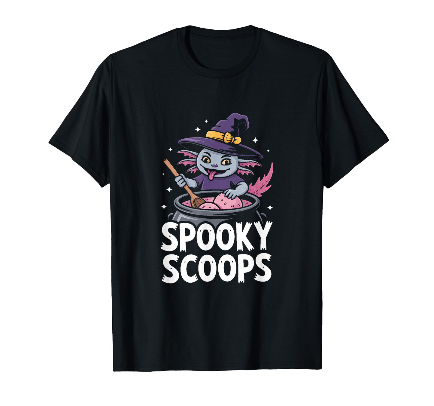 Spooky Scoops Axolotl Ice T-Shirt