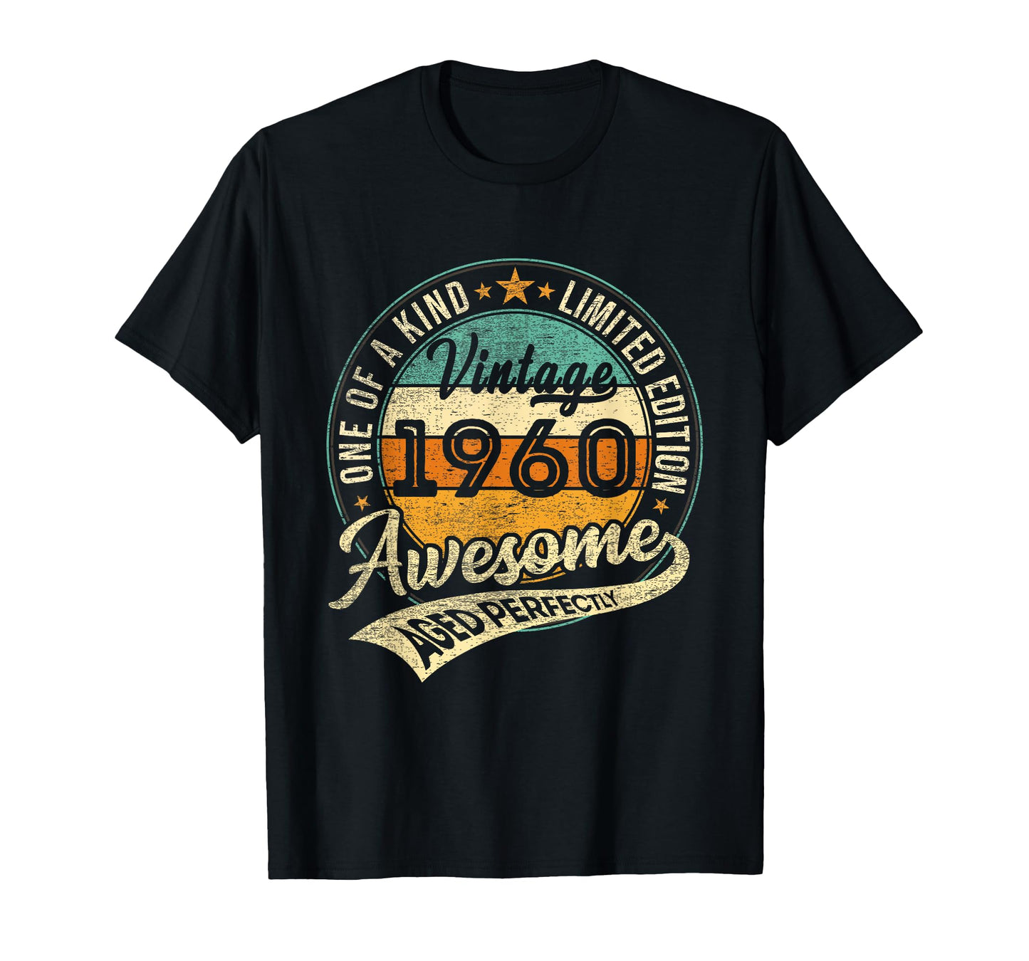 Vintage 1960 Limited Edition 65 Year Old Gifts 65th Birthday T-Shirt